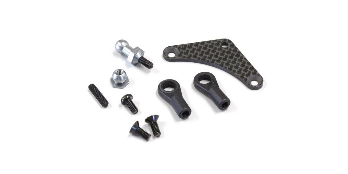 KFW021 Torque Rod&Carbon Front Upper Plate Set KFW021  - KYOSHO RC
